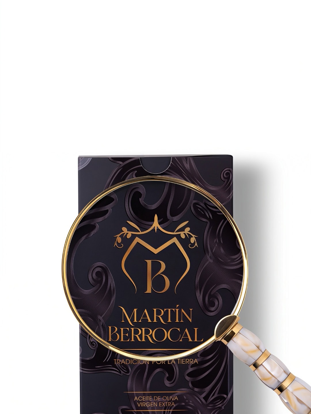 Caja regalo del aceite de oliva virgen extra Doña Úrsula de Martín Berrocal
