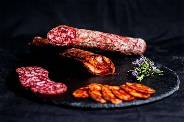 Longaniza ibérica (vela) roja