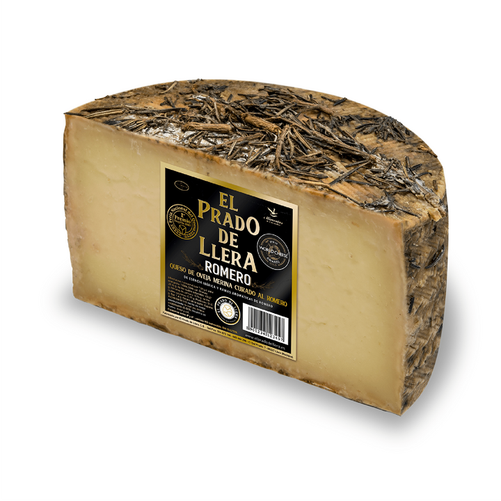 Queso de Oveja Merina Curado al Romero Medio – El Prado de Llera