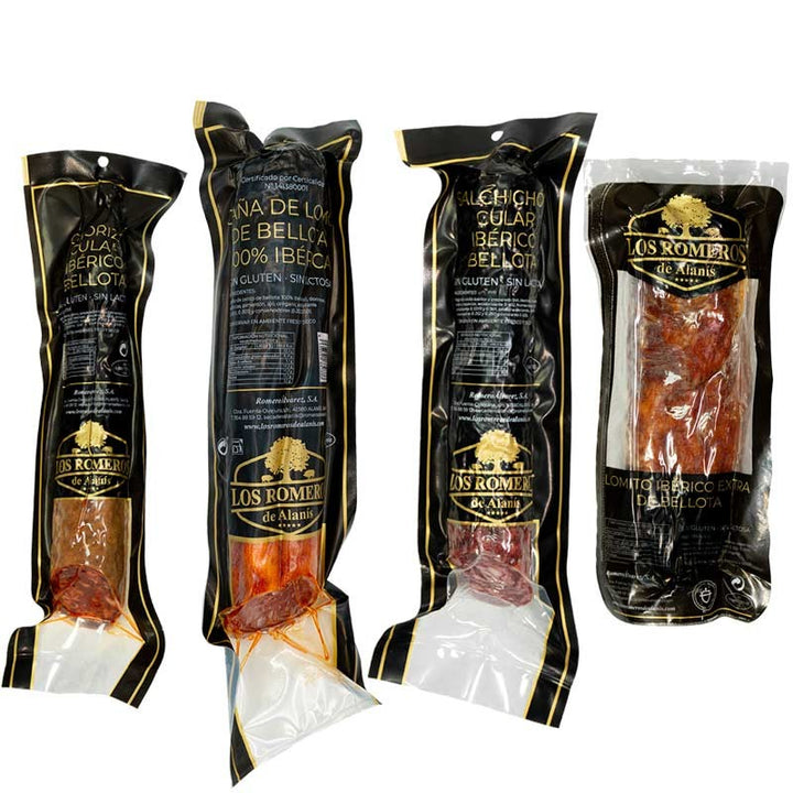 Pack Embutidos Ibéricos – Los Romeros de Alanís
